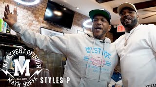 CONVO W/ STYLES P GOES FROM RAP BEEF TO  HANDSHAKE ETIQUETTE....