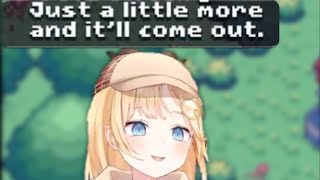 Amelia can feel it moving