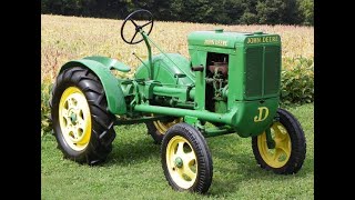 Rare 1937 John Deere 62 Tractor Sold on Ohio Auction Yesterday