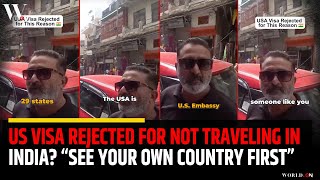 US Tourist Visa Refused: Delhi Man Denied Over No Travel History