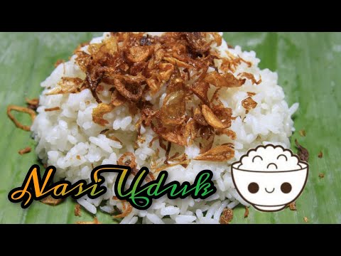 Indonesian Breakfast Menu Nasi Uduk Dan Nasi Ulam Ibu Yoyo Indonesian Street Food Youtube