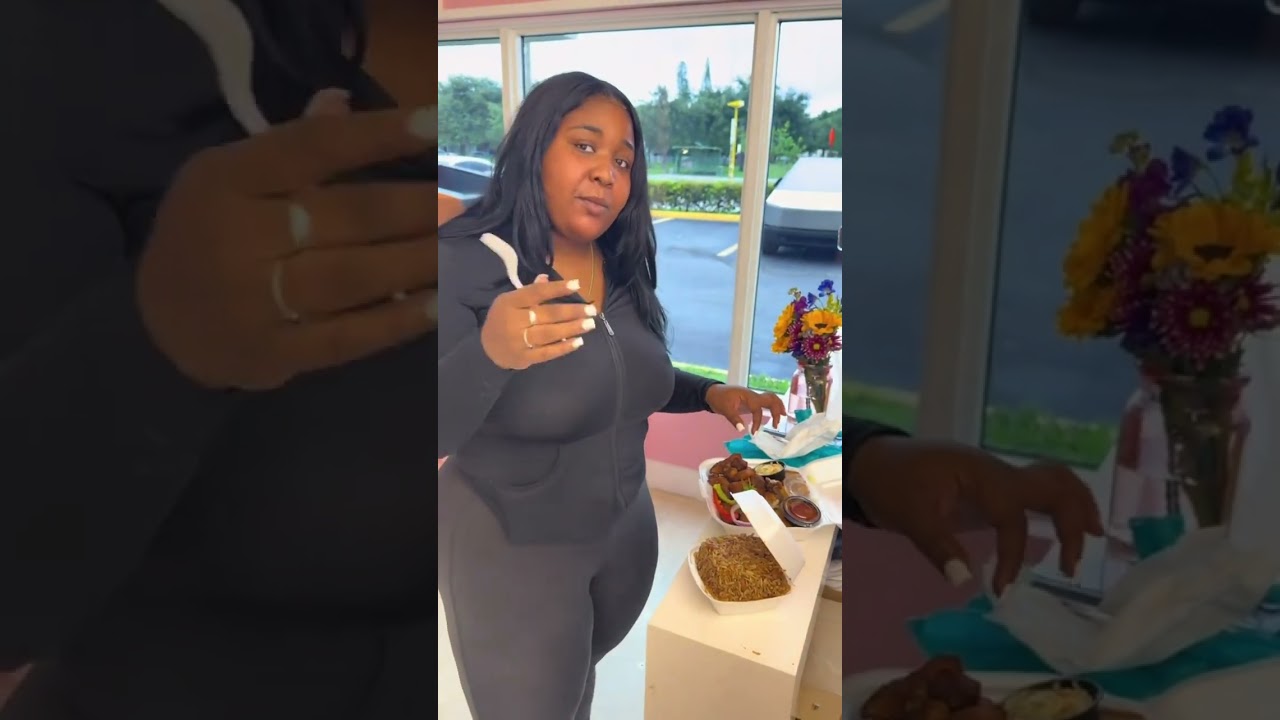 Thank you, Wooladytv for stopping by and trying our famous griot dinner! 🤩🇭🇹 We’re so happy you