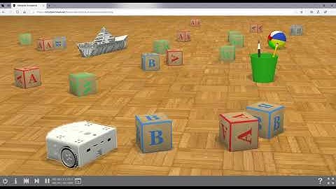 Thymio II Robot Avoiding Obstacles