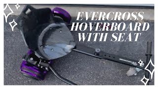 Self Balancing Hoverboard with Seat attachment  Super fun electric ride! Evercross Hoverboard Seat
