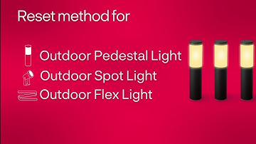 How to Reset your Innr Outdoor products