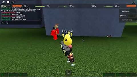 how to glitch through a wall in ragdoll testing (roblox)