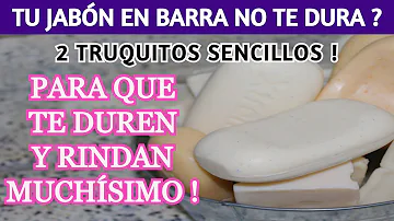 ¿Qué barras evitar en el jabón?