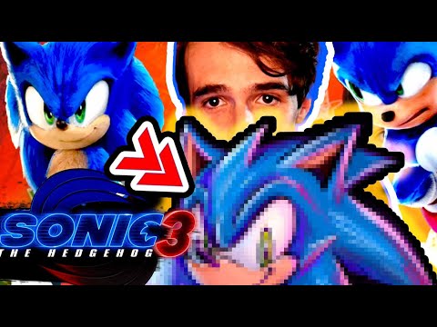 Sonic Movie 3 made me Redesign Sonic Characters... again..