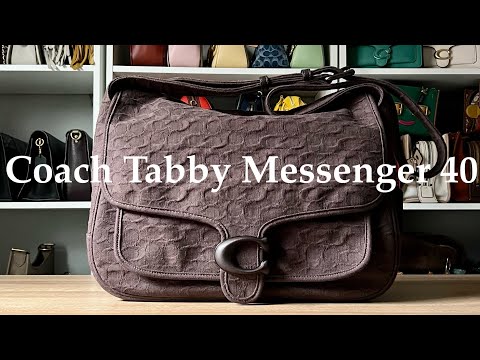 Review! Coach Tabby Messenger 19 Burnished Amber