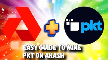 Use Akash to Mine your Internet!! (New Mining crypto PKT)