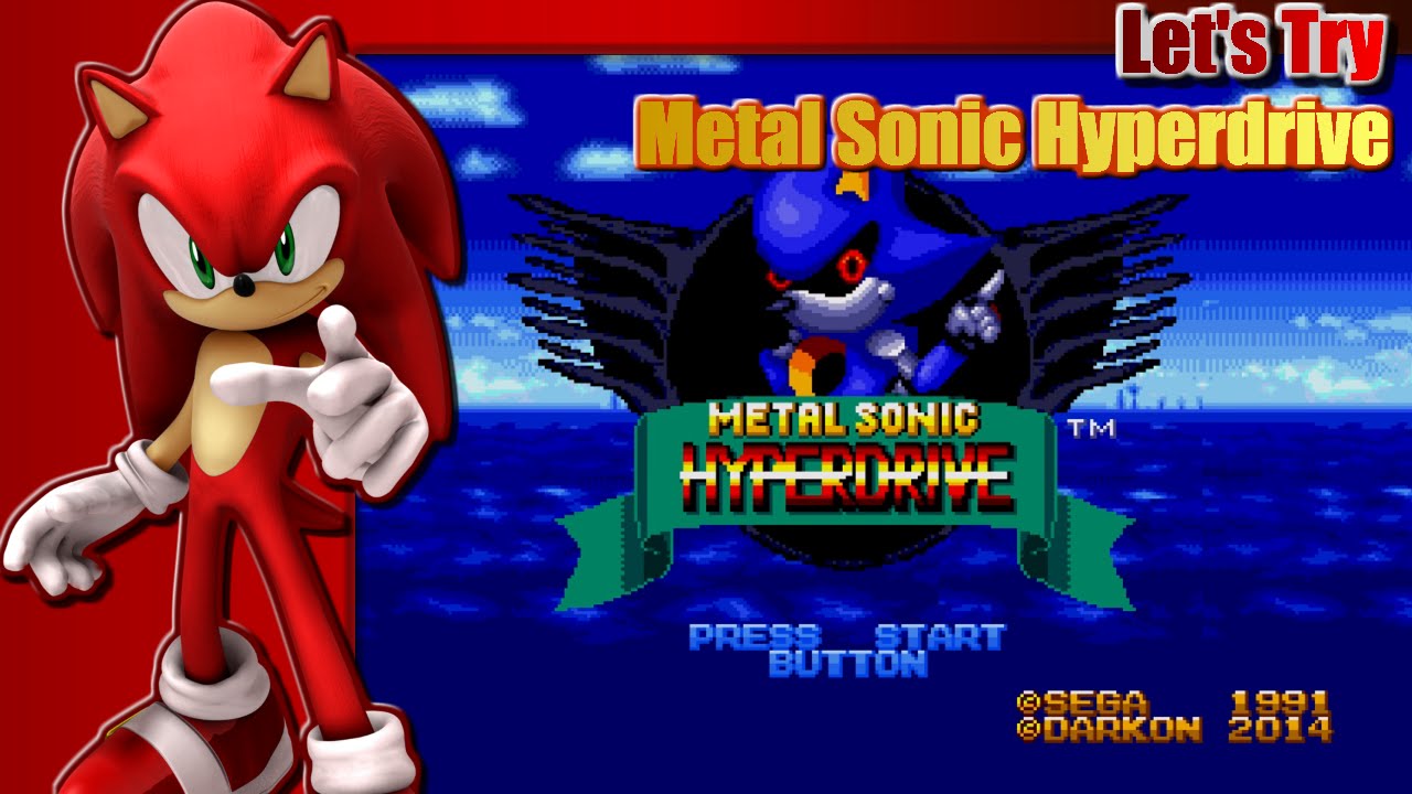 Metal Sonic Hyperdrive + Metal Sonic in Sonic 1-3K - The Sonic Center