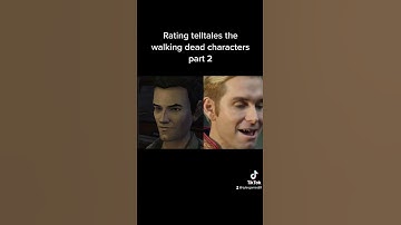 Rating telltales the walking dead characters part 2#gaming #enjoy #twdtelltale #shorts