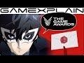 We Never Saw It Coming! Persona 5's Joker in Smash Bros. Ultimate DLC - Game Awards 2018 DISCUSSION