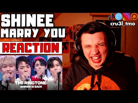SHAWOLS RISE UP (SHINee 샤이니 'Marry You' Live @The Ringtone: SHINee is Back | REACTION)