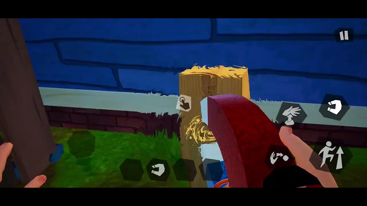 Playing hello neighbor the real one