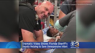 Dramatic Video Shows Florida Sheriff's Deputy Saving Unresponsive Infant