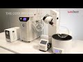 Labtech rotary evaporator in action
