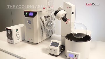 LabTech Rotary Evaporator in action video