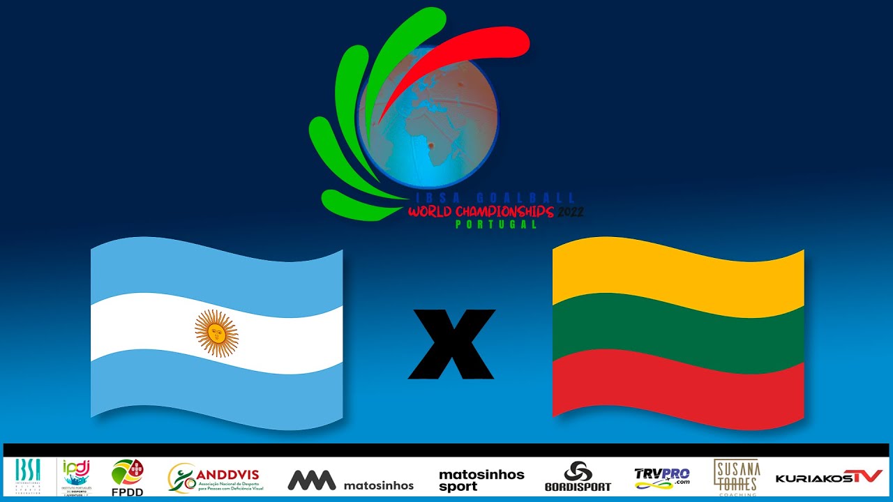 Argentina - Lithuania | HALL 1| GoalBall World Championship 2022