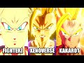 FIGHTERZ DRAMATIC FINISHES VS XENOVERSE 2, KAKAROT AND DRAGON BALL Z CUT SCENES COMPARISON