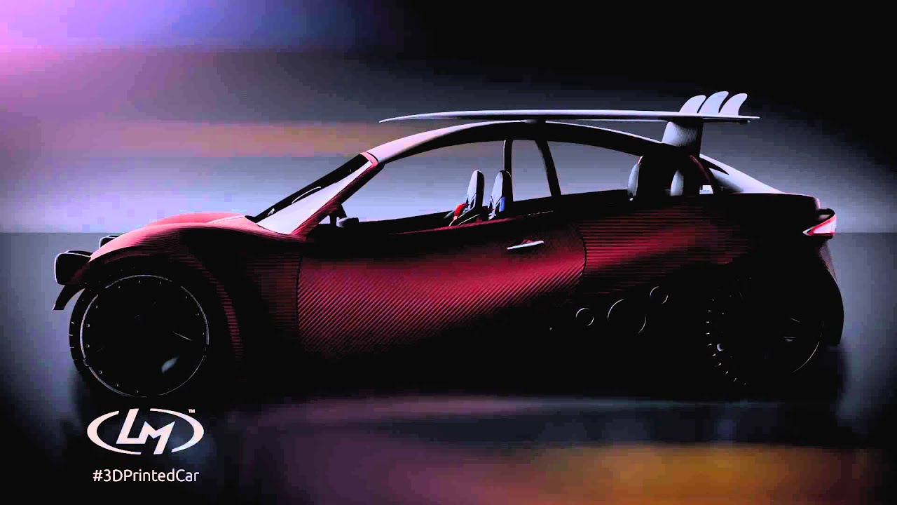 Video till Local Motors visar 3D-printad elbil på SEMA