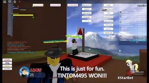 ROBLOX: Super check point - Just for fun - Elimination run.