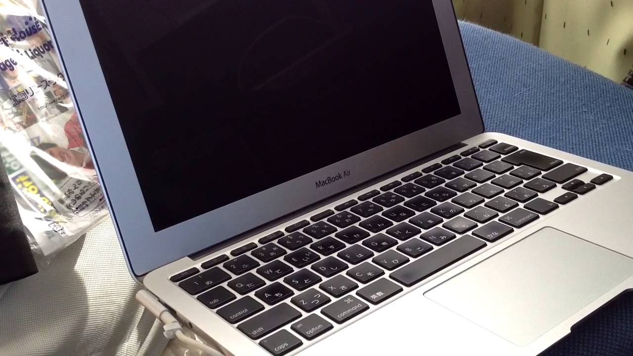 ジャンクMacBook Airがやってきたのでレビュー！ - YouTube