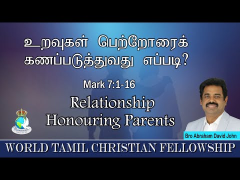 Relationship Honouring Parents