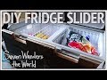 DIY Fridge Slideout Drawer E452