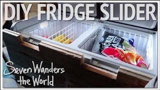 DIY Fridge Slideout Drawer E452