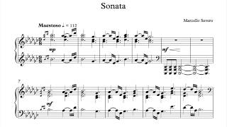 Marcello Severo - Piano Sonata in G-flat Major (2018)