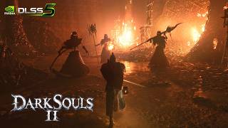 Dark Souls II with DLSS 5 + Path Tracing is AMAZING