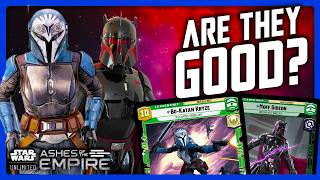 How Good are BO-KATAN and MOFF GIDEON? || Star Wars Unlimited: Ashes of the Empire
