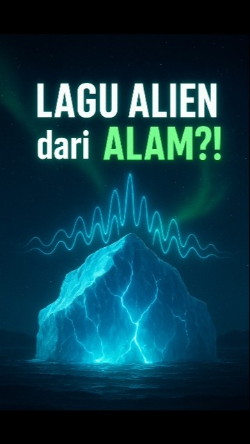 Fenomena Aneh! Gunung Es Bernyanyi Seperti Lagu Alien! #misteri #faktamenarik #faktaunik