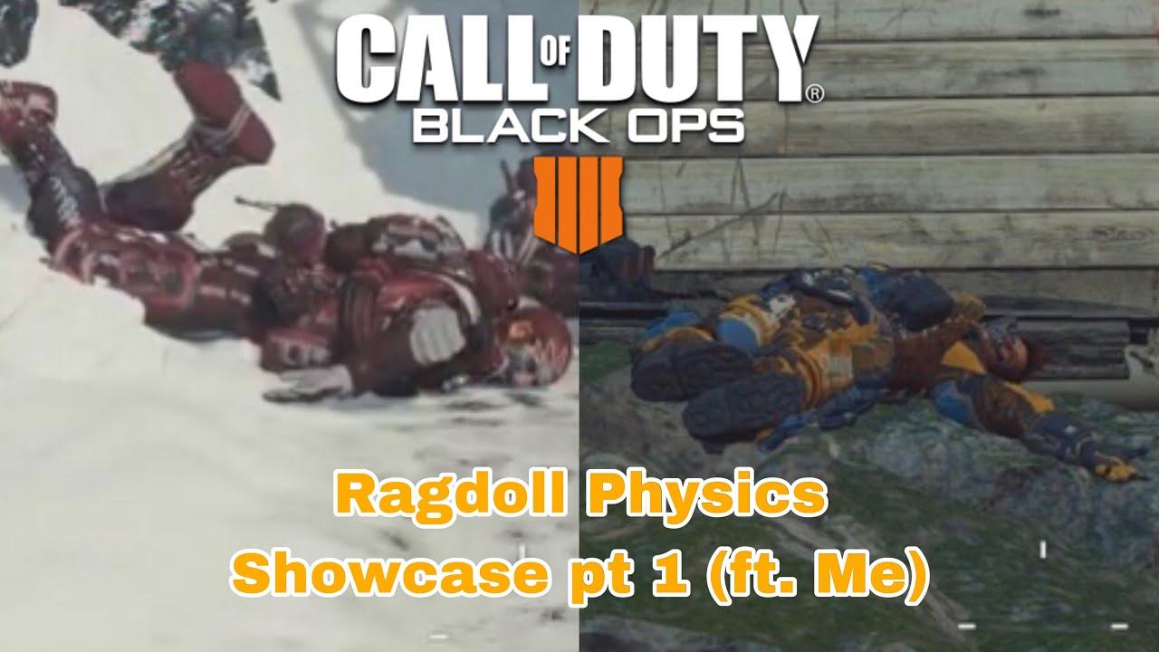 CoD: Black Ops 4 Ragdoll Physics Showcase pt 1 (ft. Me) - YouTube