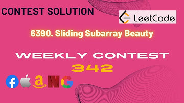 2653. Sliding Subarray Beauty || Leetcode Weekly Contest 342