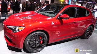 2018 Alfa Romeo Stelvio - Exterior and Interior Walkaround - Debut at 2016 LA Auto Show