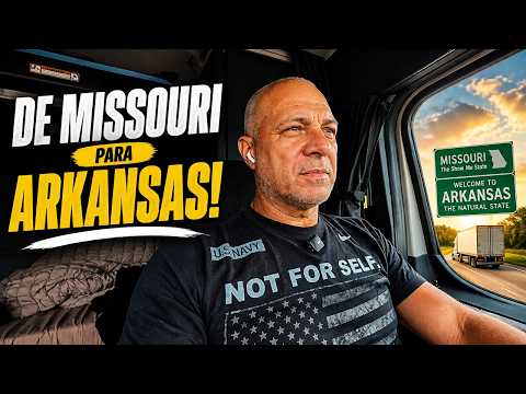 Miniatura do vídeo: Acompanhe essa viagem de Missouri para Arkansas! Vem comigo!