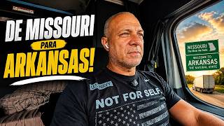 Capa do vídeo: Acompanhe essa viagem de Missouri para Arkansas! Vem comigo!