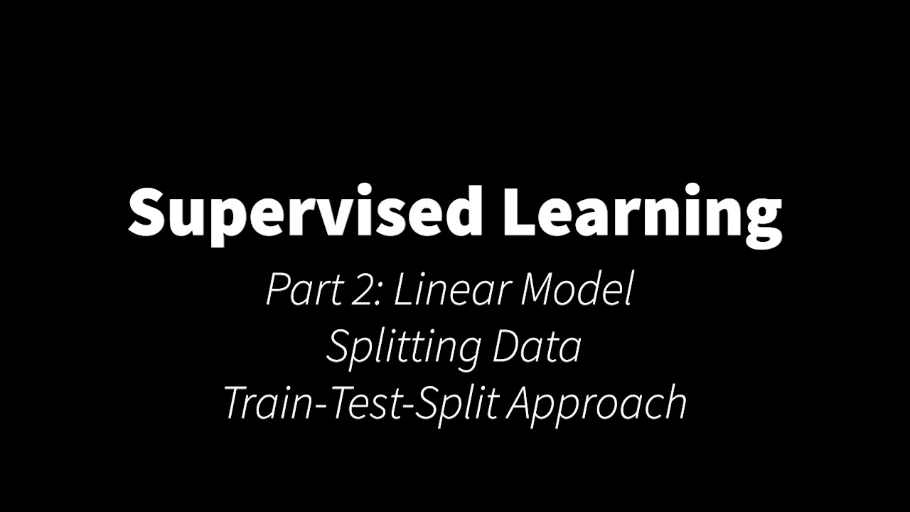 Train-Test Split in Machine Learning Regression