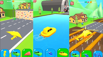 Shape-shifting Game Master Level Gameplay iOS,Android Mobile New Level #1