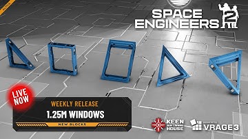Space Engineers 2 Weekly Release: Small Window Set