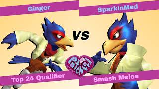 Patchwork 2026: Top 24 Qualifier - Ginger (Falco) Vs. SparkinMed (Falco) SSBM