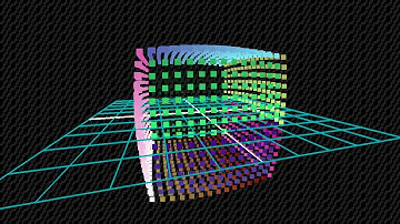 Points and morph attributes - threejs demo