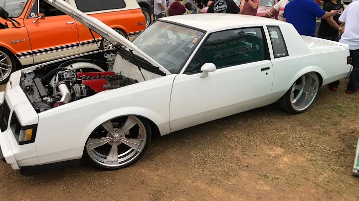 LS swapped Turbo 84 T-type Regal on 22x12 custom billet wheels “COVID 84” | Lonestar Throwdown 2021