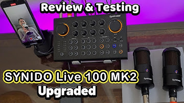 Synido Live 100 MK2 -  Detailed Review and Testing