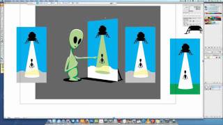 Glennz Illustration Process - Abductee