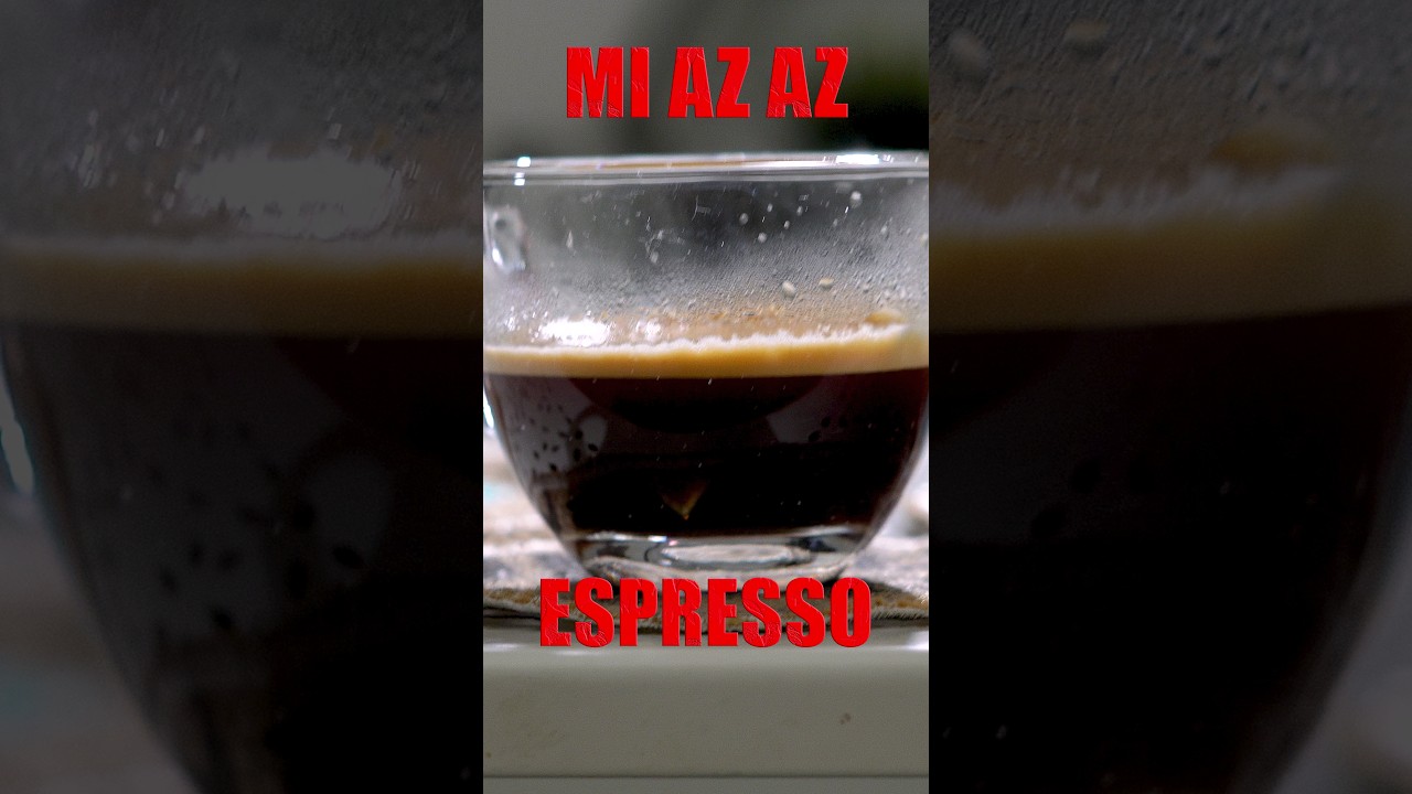 Eszpresszó: Hogyan készítsd el a tökéletes krémes kávét?