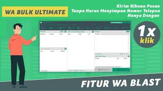Whatsap Blast Bomber Bulk Ultimate | Kirim Ribuan Pesan Whatsapp Hanya Dengan 1 Klik screenshot 1