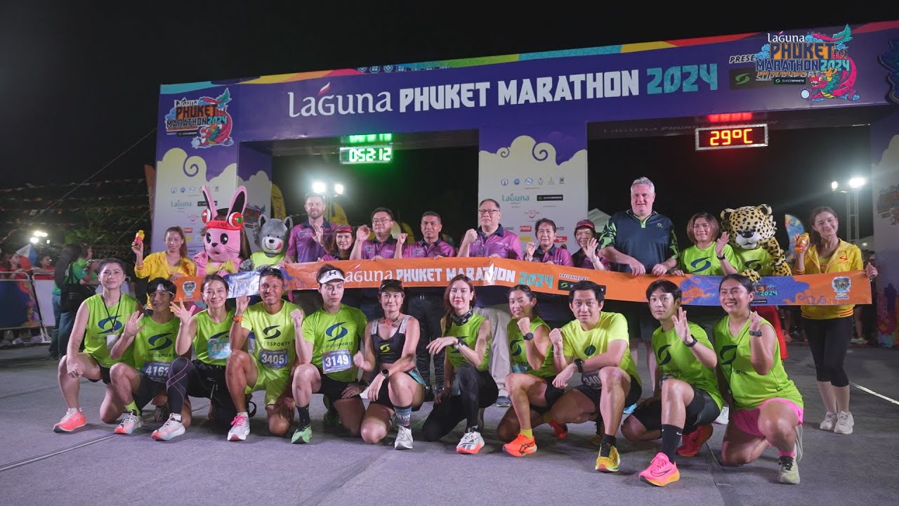 On Course - Laguna Phuket Marathon 2024 - 09 06 2024 poster